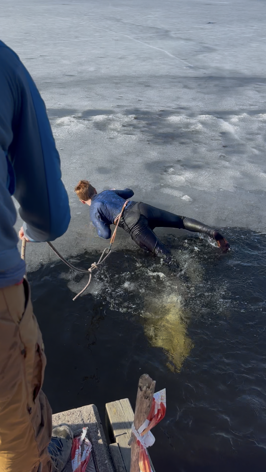 en person som holder en fisk en person som holder en fisk